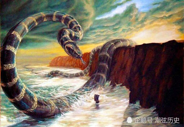 世界神话中最强四大巨蛇,尘世巨蟒勉强上榜,第一名