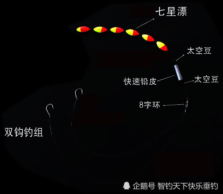 七星漂双钩野钓调漂基础教程