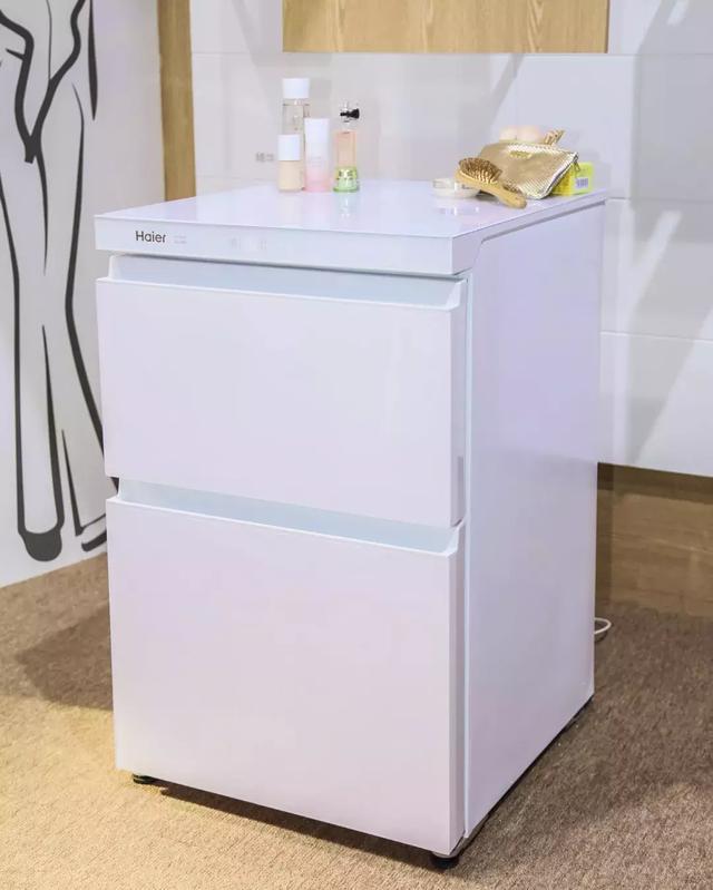 海尔美妆网红柜：1柜解决夏季护肤品存储“3怕”,海尔,美妆网红柜,冰柜,护肤品存储