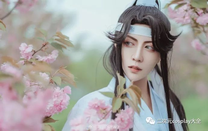 斯文秀雅《魔道祖师》蓝思追cos,好生俊俏的一少年郎!