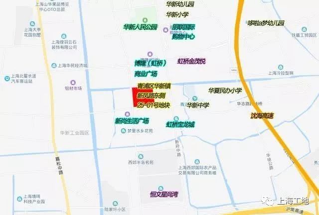 上海建工14亿元夺上海青浦区华新镇项目