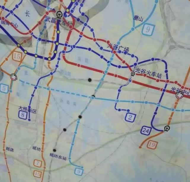 光谷地铁规划最新进展 29号线与原9号线规划基本一致