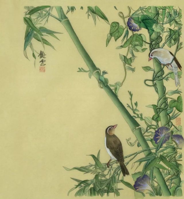 《郎世宁花鸟之六》