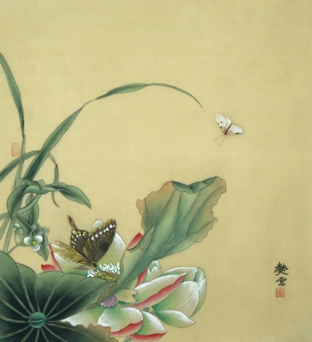 《郎世宁花鸟之八》