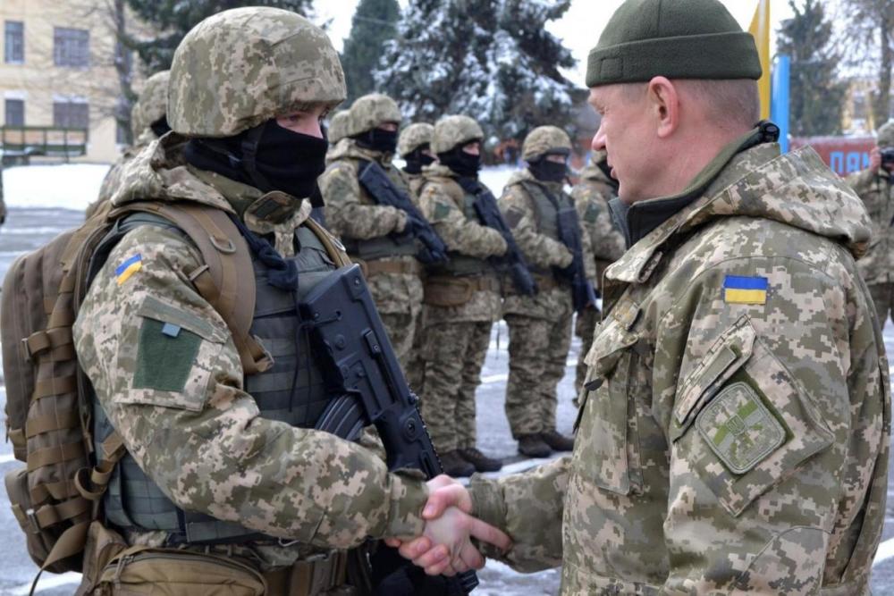 图为乌克兰军队