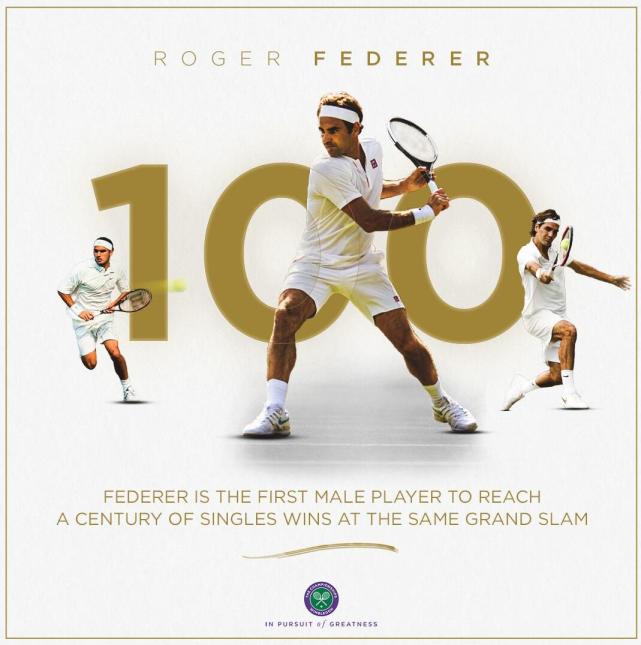 费德勒九夺最佳网球男子运动员奖 已在温网100胜的他值得