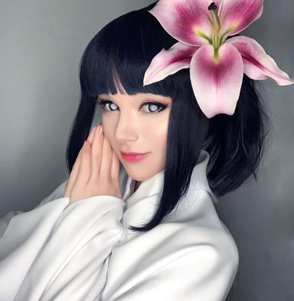 火影忍者雏田妹子真人coser大爆发美了老夫的少女心