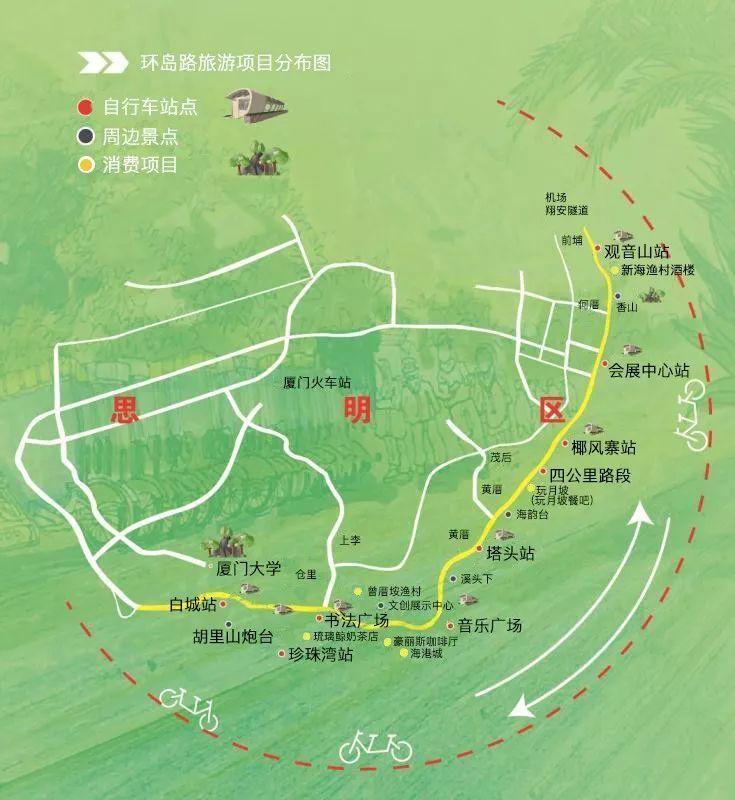 漫步厦门厦门环岛路旅游攻略