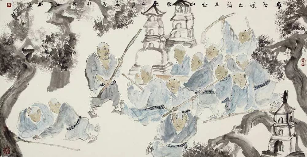 鲁智深大闹五台山(武斌)