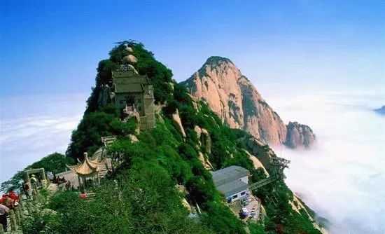 中国的名山大川之"三山五岳"