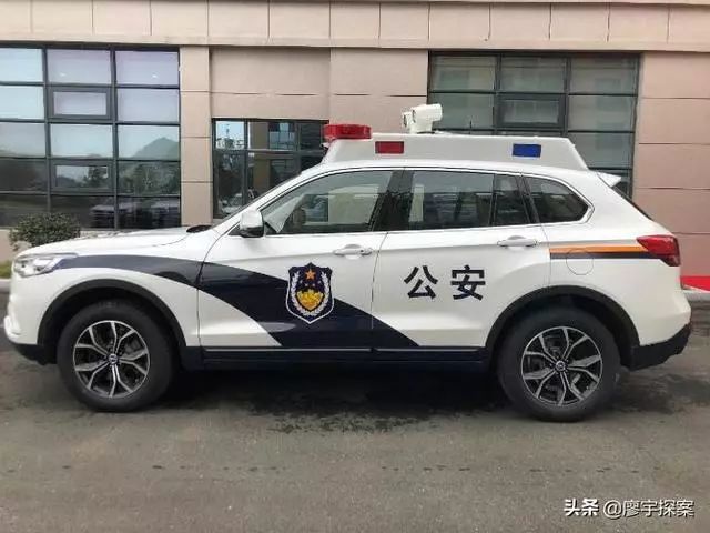 中国警车的涂装