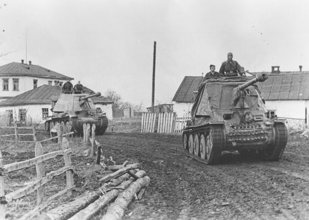 第二次世界大战德国panzerjageri貂鼠2坦克歼击车