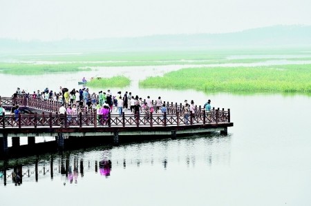 太原晋阳湖景区即将开放:沙滩浴场游乐园这里都有