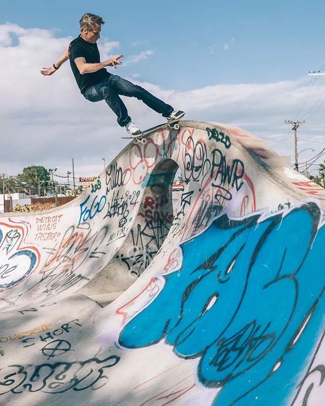 潮图| 滑板大神tony hawk