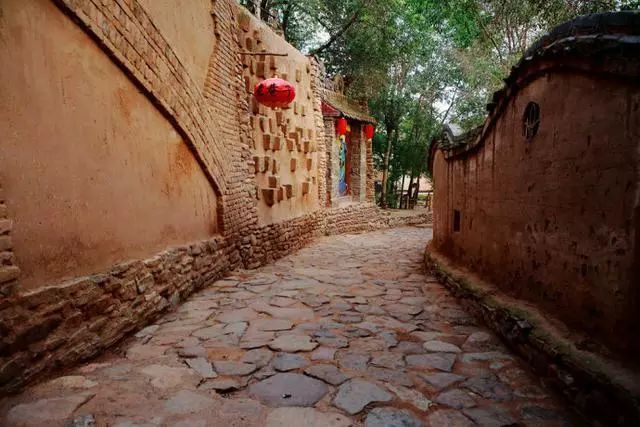 红崖古村,千年隆德县,百年老巷子