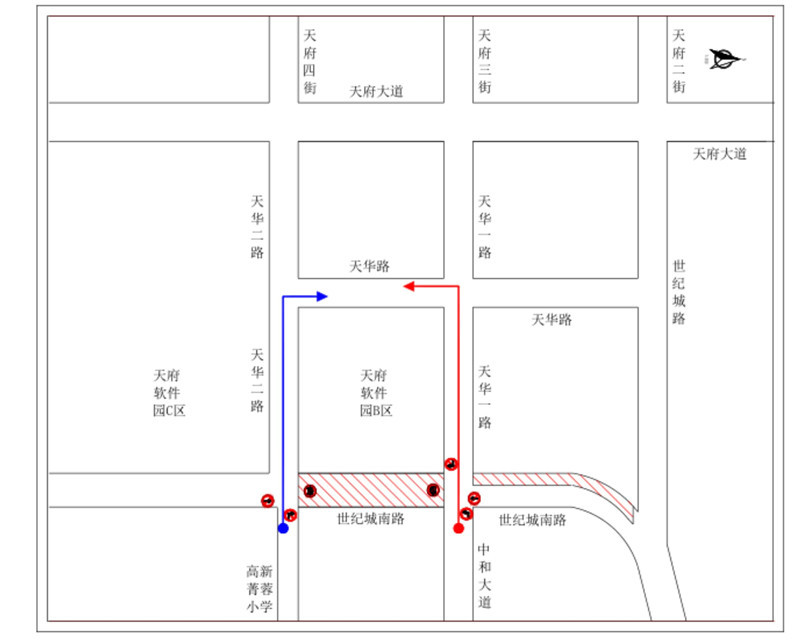 交通示意图