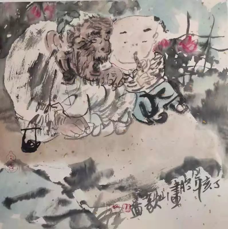 《书画南北方"让你回到童年的图画"唐鼎华教授作品展