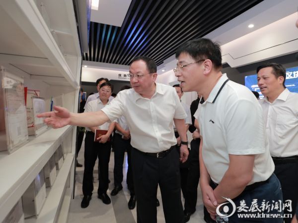 杨懿文到万宝新区调研互联网经济发展