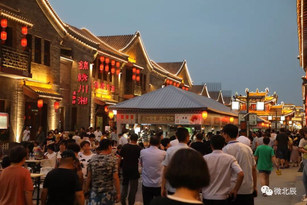 约起 北辰区运河古街夜市开市,一条街的美食在等你!