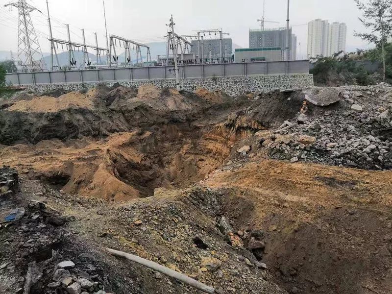 古交火山片区四五个建工地扬尘污染严重,被报道!