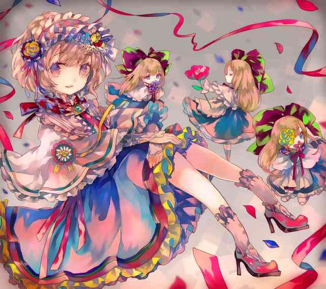复古画风的日系萌妹子少女美图插画推荐
