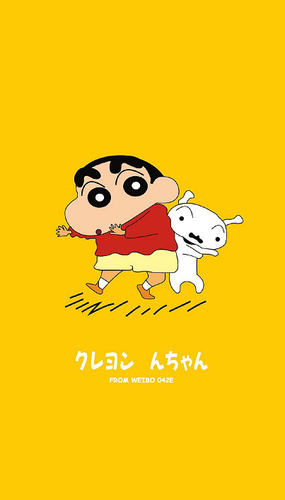 猪猪女孩的最爱!蜡笔小新全屏壁纸分享,仙女们的标配