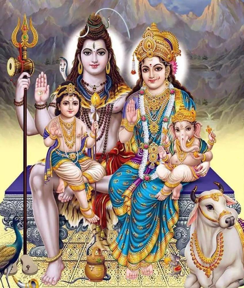 印度教中的众神之神湿婆——婚姻曲折离奇,但女神妻子