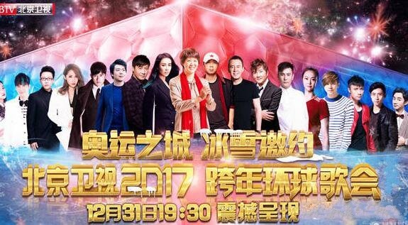四大卫视跨年杀手锏