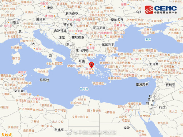 希腊首都雅典发生5.3级地震：电灯柱颤动20秒钟，网络中断
