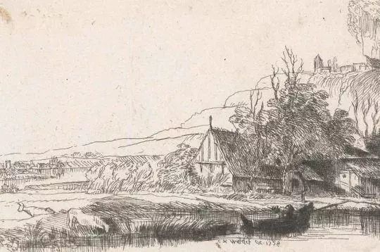 写生前|从大师作品里品味,如何画好一张风景速写