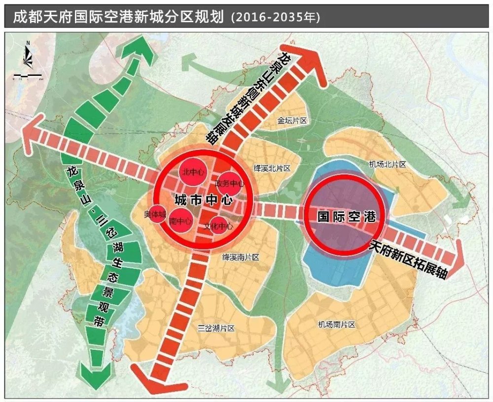 新机场,三岔tod,空港新城企业总部…高新东区牛!