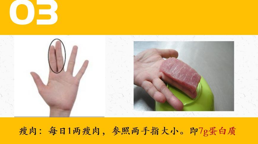 测量我们的美食就教大家一个简单易行的手掌法则肾内一科护士徐明秀