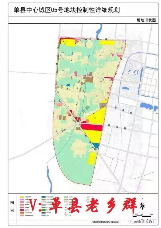 单县城西要大开发了单县西城区规划图曝光