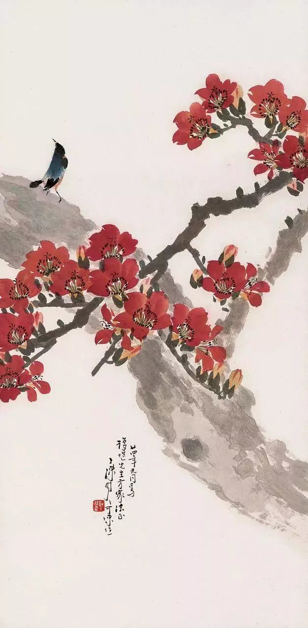 岭南画派三杰之陈树人写意国画分享