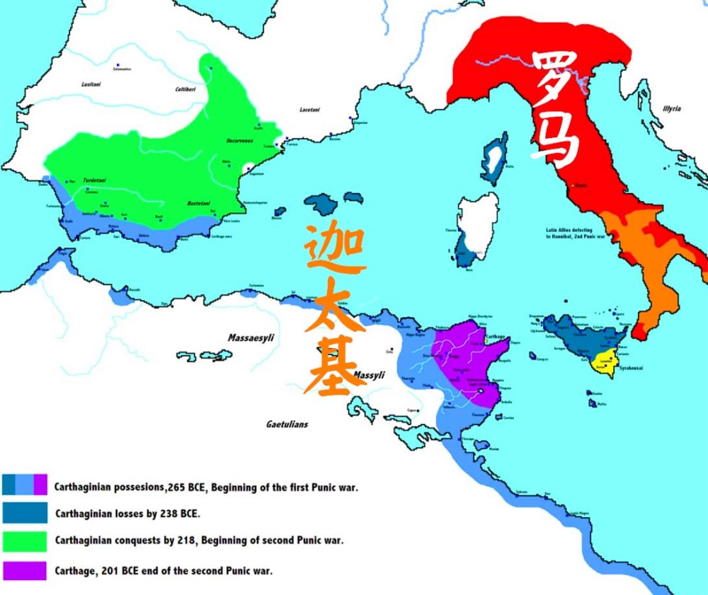 迦太基曾经地中海的霸主海上商业帝国是如何走向衰亡的