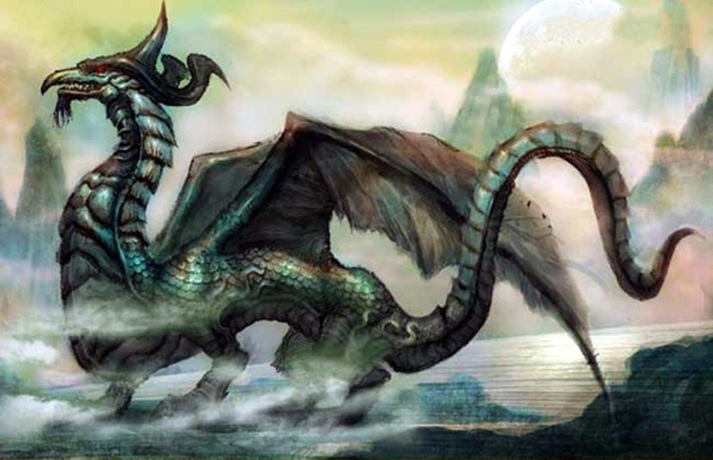 神兽应龙的前世今生:《山海经》中的飞龙是如何变成土龙的?