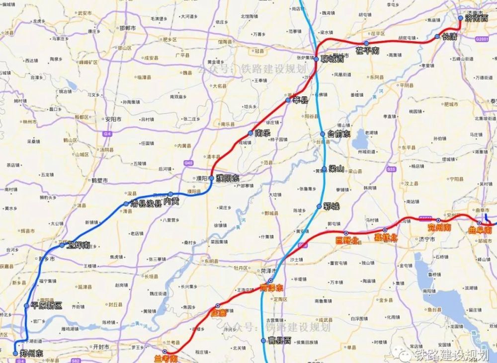 多条铁路,高速公路规划涉及濮阳!出行更方便