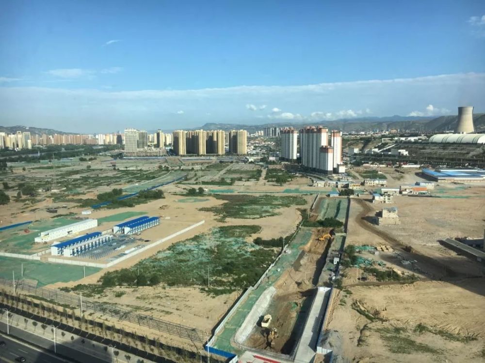 (兰州万达城实景图)