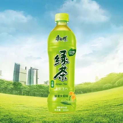 康师傅绿茶含糖量:4.5%茶多酚:600mg/l食用香精:有容量:500ml价格:3.