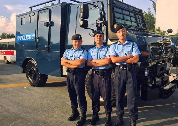 香港的警察队伍,机动部队中,到底装备了什么防暴装甲