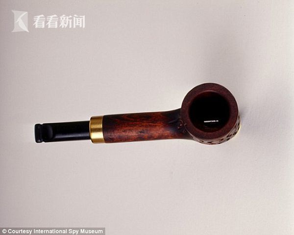 曾叱咤风云的间谍工具：烟斗雨伞当枪使 (组图)