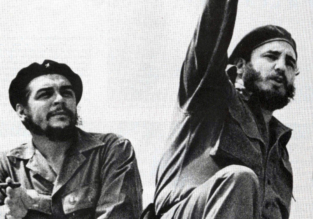 古巴革命时期的卡斯特罗与格瓦拉