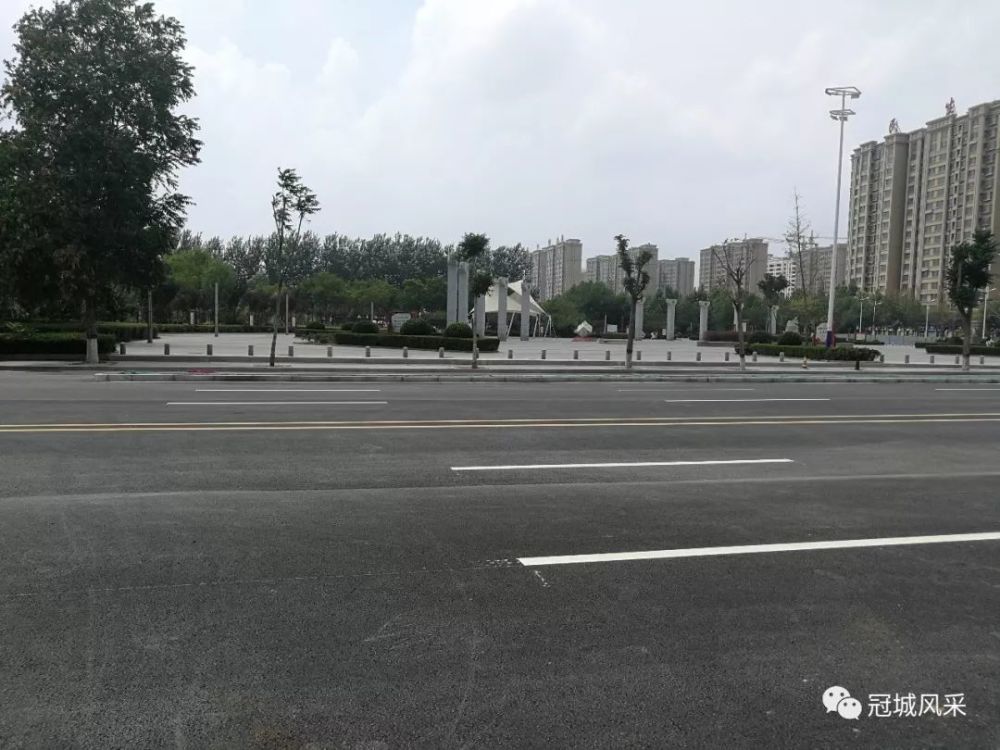 冠县身边·武训公园路口即将通车