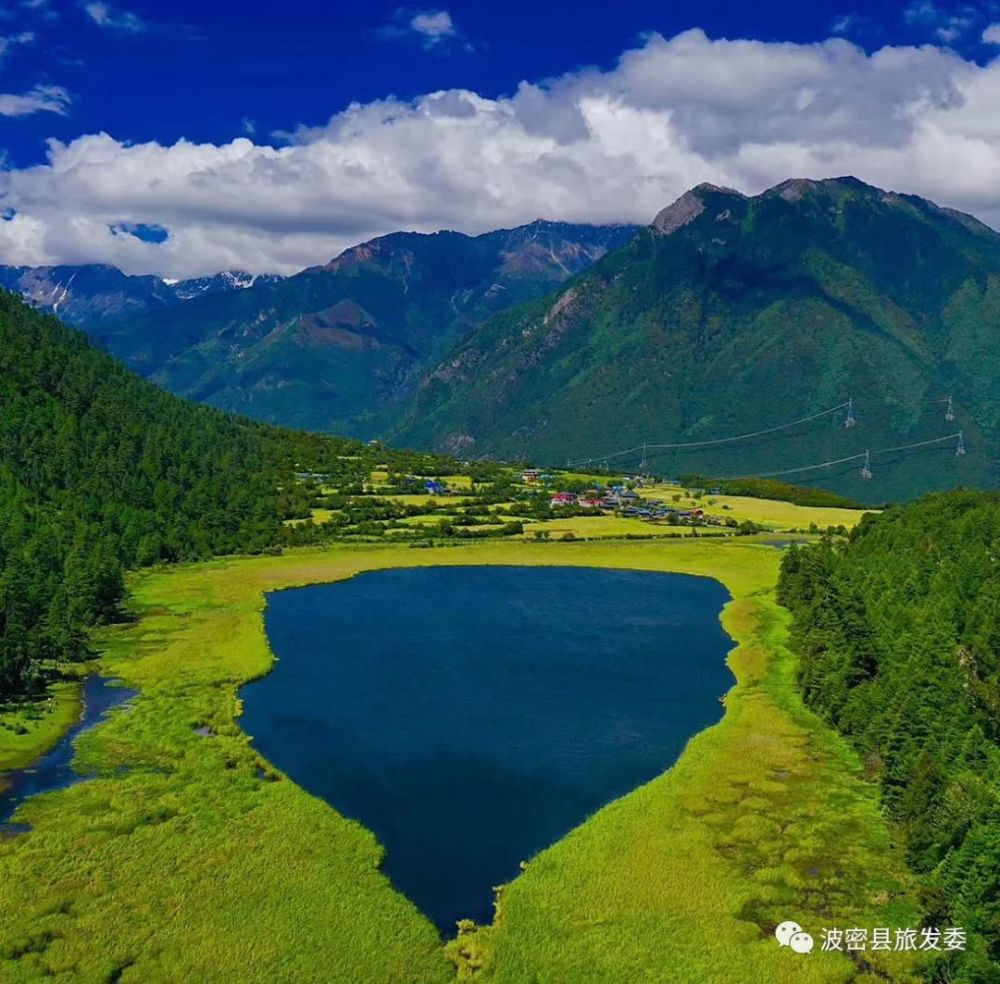 摄影 | 央青占堆 拍摄地点 | 嘎朗湖景区 波密如画里,山晓望晴空 夏日