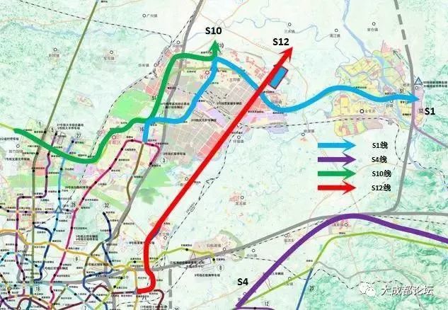 成都轨道交通17号线二期工程s12市域铁路