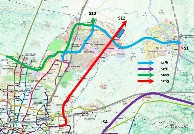 成都轨道交通17号线二期工程s12市域铁路