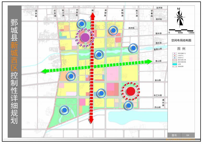 鄄城县新城规划图曝光!东区,西区,南区……快看!