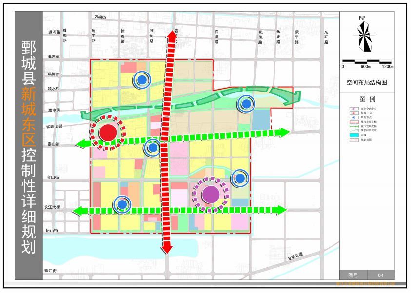 鄄城县新城规划图曝光东区西区南区快看
