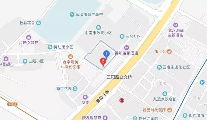 征收范围:江岸区二七长江大桥至汉堤路之间,东临沿江大道,南临二七