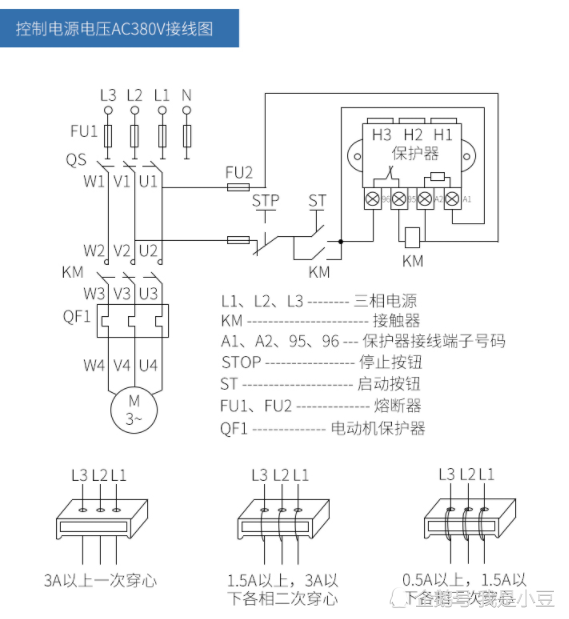 电工知识:电机综合保护器工作原理,接线方法实物讲解